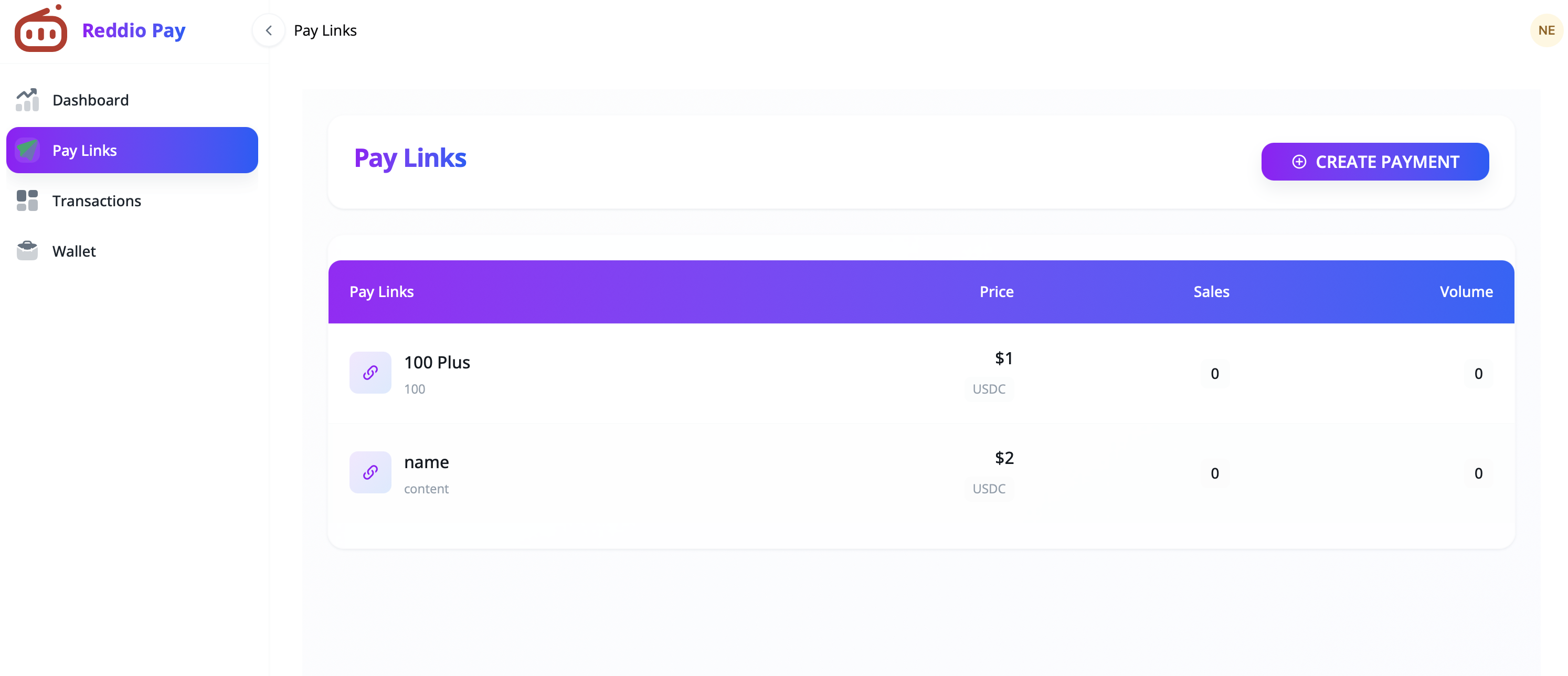 Reddio Pay - Accept Crypto Payments Instantly | 1% Fee USDC/USDT